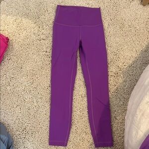 lululemon athletica Purple High-Waisted Leggings